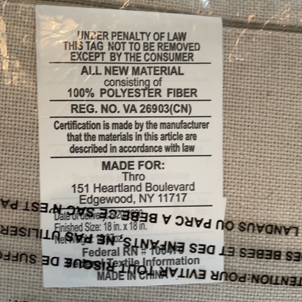 NWT!!!  Harvest pumpkin patch pillow - Picture 6 of 7